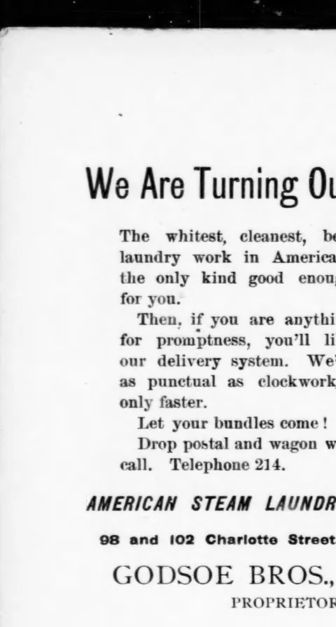 Godsoe Bros., American Steam Laundry