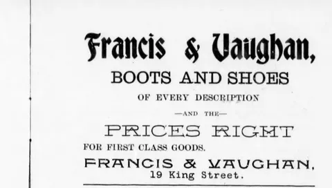 Francis & Vaughan, Boots and Shoes