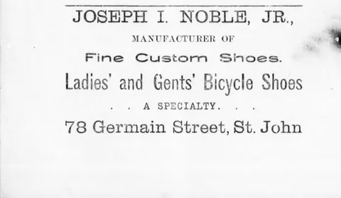 Joseph I. Noble, Jr., fine custom shoes