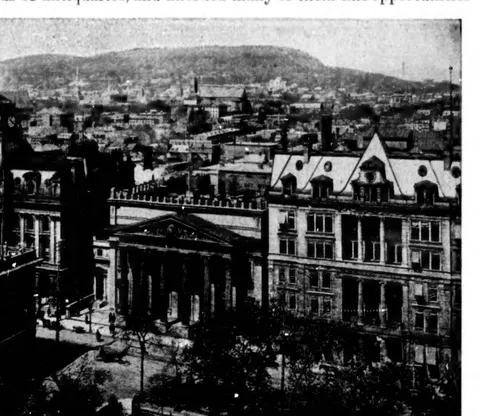 MONTREAL FROM THE TOWERS OF NOTRE DAME