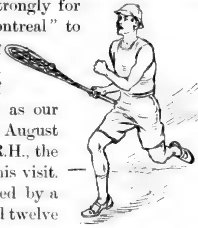 Lacrosse player