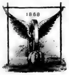 Football trophy emblem 1868