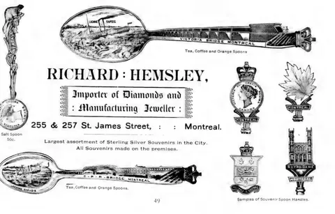 Richard Hemsley Jeweller - Souvenir Spoons