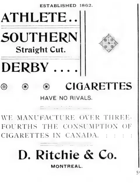 D. Ritchie & Co. Cigars