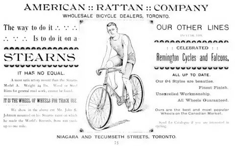 American Rattan Company - Stearns, Remington Cycles and Falcons