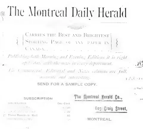 The Montreal Daily Herald