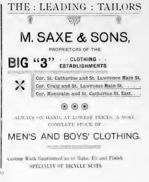 M. Saxe & Sons