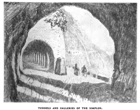 TUNNELS AND GALLERIES OF THE SIMPLON
