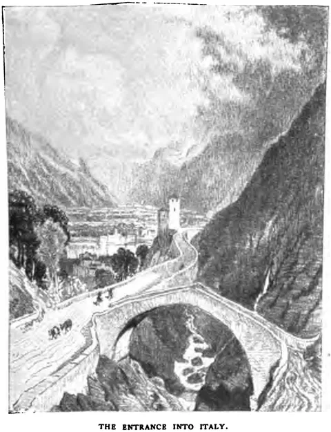 THE ENTRANCE INTO ITALY