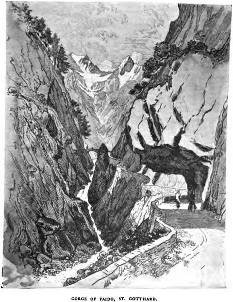 GORGE OF FAIDO, ST. GOTTHARD