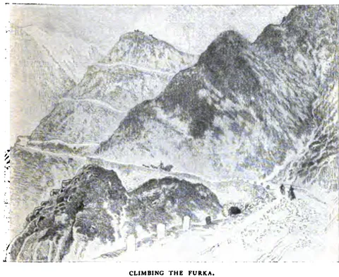 CLIMBING THE FURKA