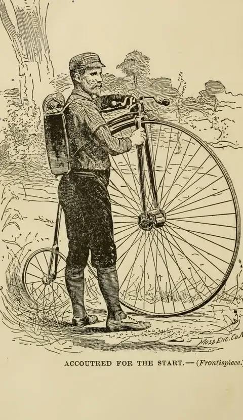 ACCOUTRED FOR THE START.…(Frontispiece.)