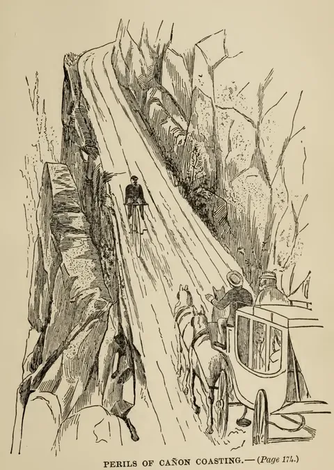 PERILS OF CAÑON COASTING.…(Page 174.)