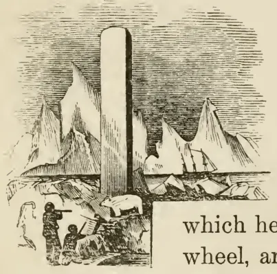 Chapter VI drop cap I with arctic scene