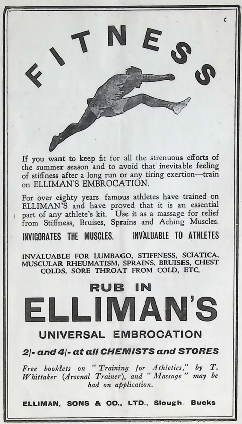 Elliman's Universal Embrocation - Fitness