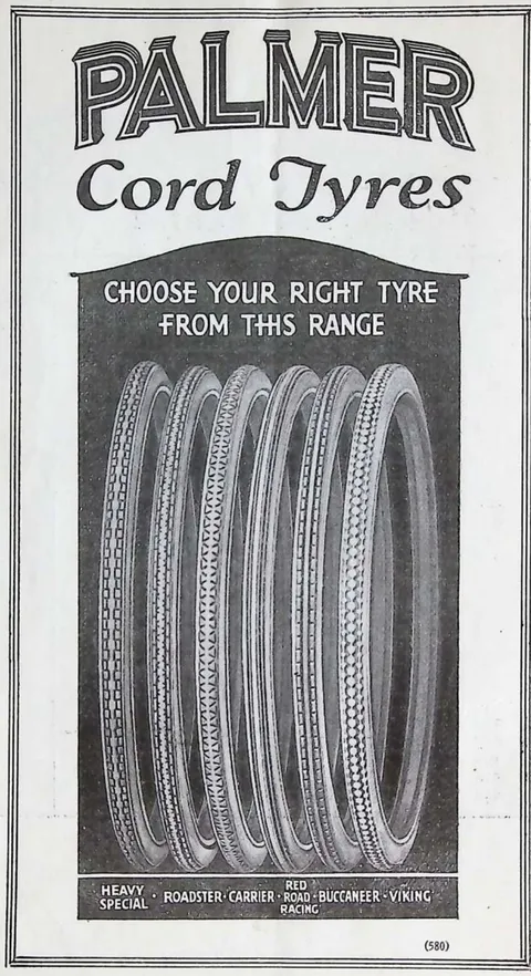 Palmer Cord Tyres range