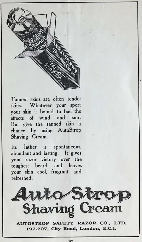 Auto Strop Shaving Cream