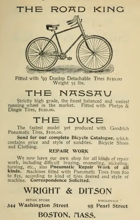 Wright & Ditson - Road King Bicycle