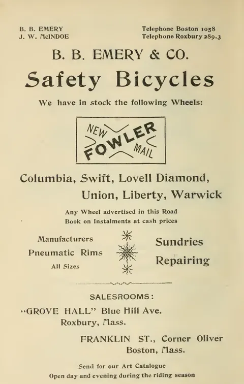 B. B. Emery & Co. - Safety Bicycles
