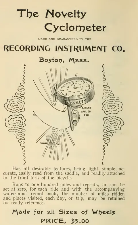 Recording Instrument Co. - The Novelty Cyclometer