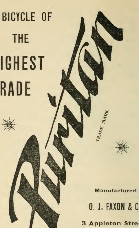 O.J. Faxon & Co. - Highest Grade Bicycle