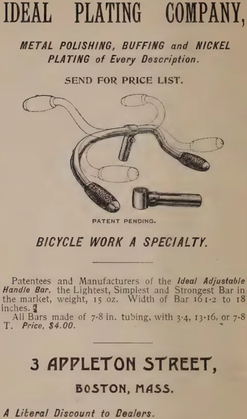 Ideal Plating Company Handle Bar