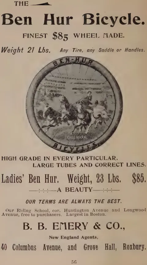 Ben Hur Bicycle Wheel