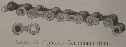 Чeрт. 46. Простая Лeнточная цeнь.