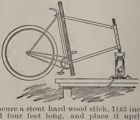 To Line Up a Wheel.