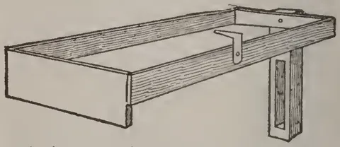 Lathe Frame for Wood Rim Drilling.