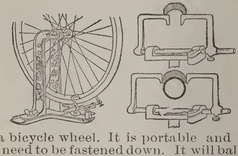Wheel Balancer and Repair Stand.