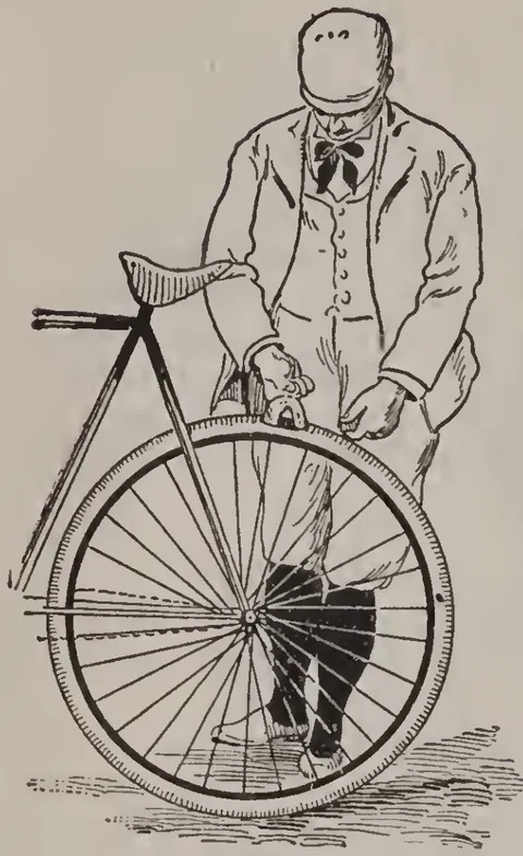 To Repair Inner Tube Through Burst Casing.
