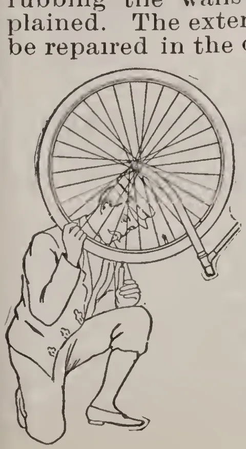Probing a Wheel for a Weak Spot.