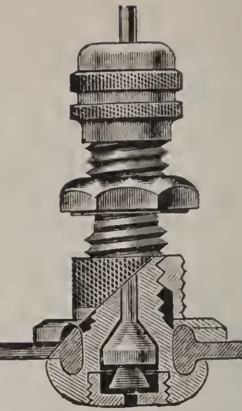 A Bicycle Valve Stem (Cutaway).