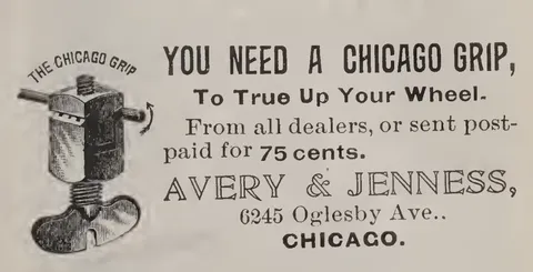 Chicago Grip Advertisement.