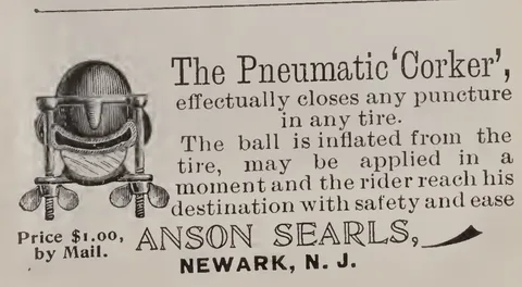 Pneumatic 'Corker' Advertisement.