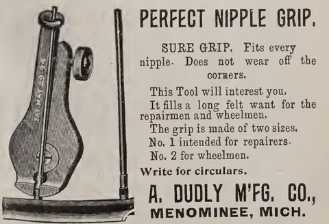 Perfect Nipple Grip Advertisement.