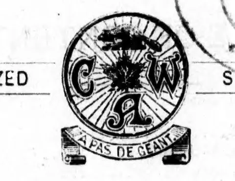 Canadian Wheelmen's Association seal