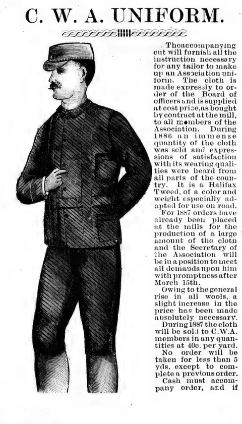 C. W. A. Uniform.