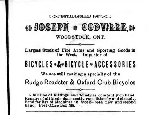 JOSEPH CODVILLE / BICYCLES & BICYCLE ACCESSORIES