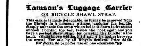 Lamson's Luggage Carrier
