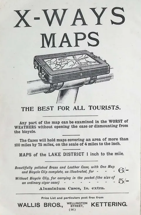 X-Ways Maps - map case for cyclists