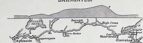 Route VI. Ambleside to Coniston by Barngates.