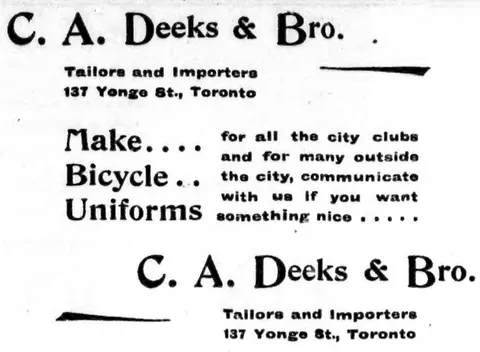 C. A. Deeks & Bro., Tailors and Importers