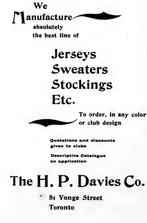 We Manufacture advertisement