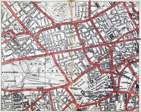 Map - London South Detail