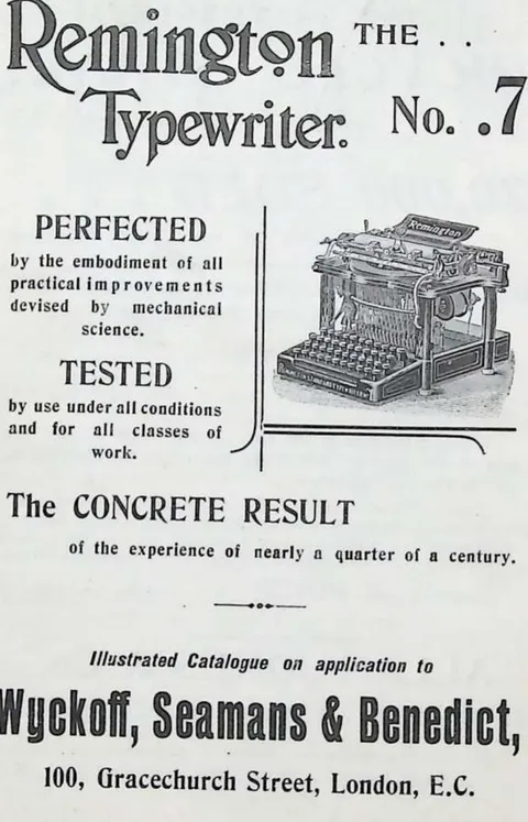 The Remington Typewriter No. 7