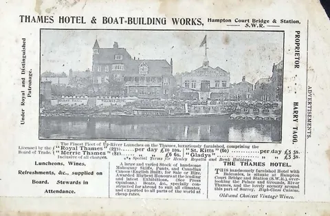 Thames Hotel & Boat Building Works