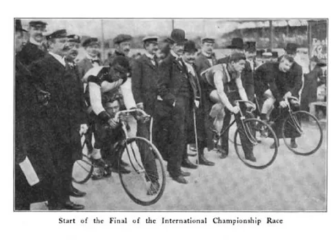 Start of the Final of the International Championship Race