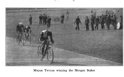 Major Taylor winning the Morgan Stakes